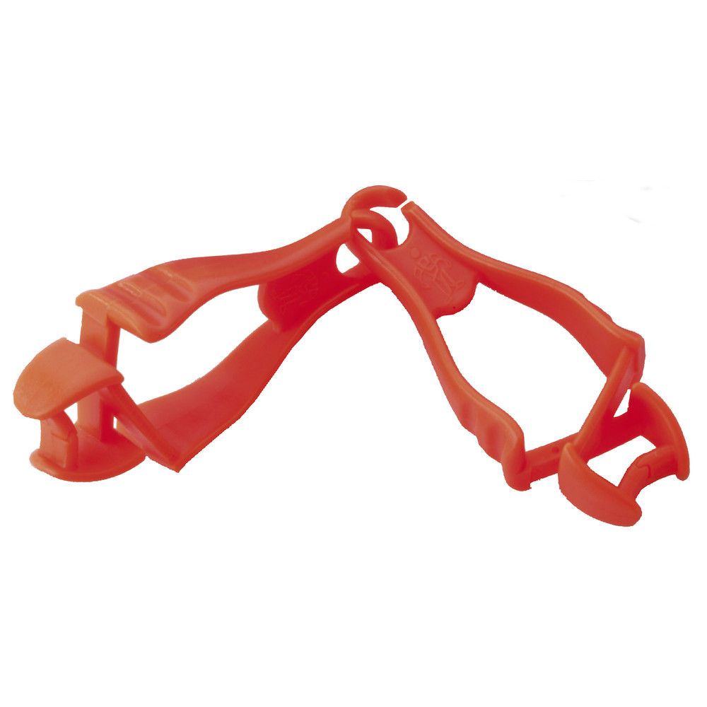 ERGODYNE Handschuhclip Grabber, 3400, rot, Klammer/Klammer