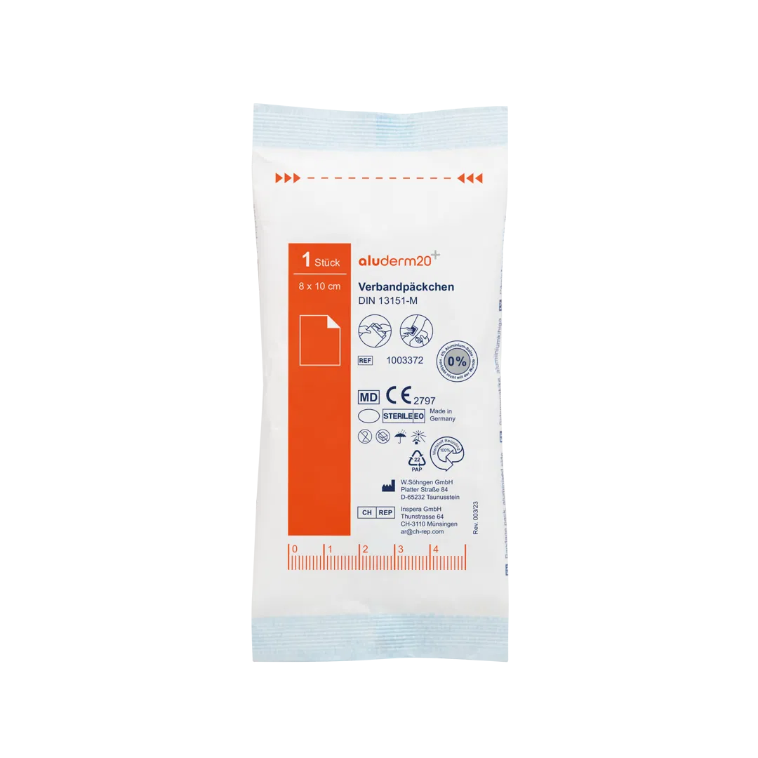 Aluderm Verbandpäckchen DIN