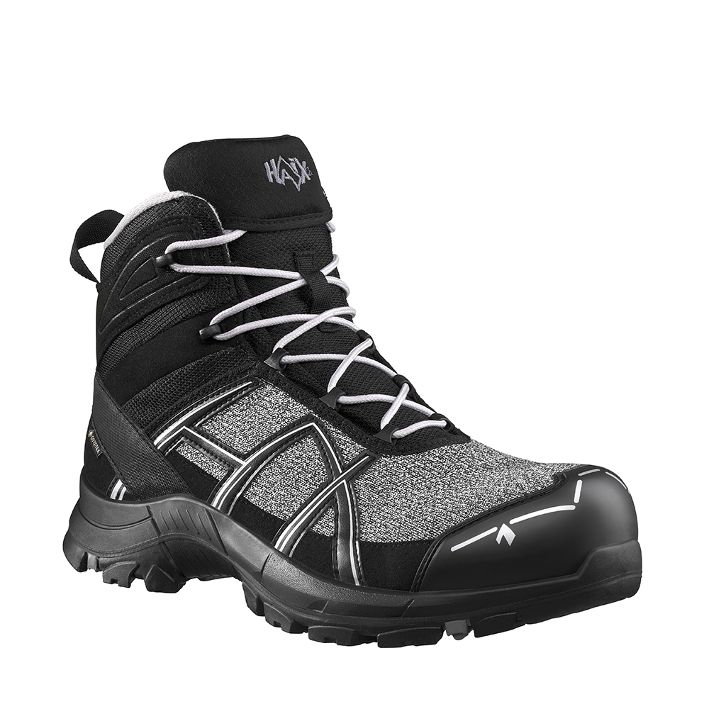HAIX Black Eagle Safety Pro mid black-silver