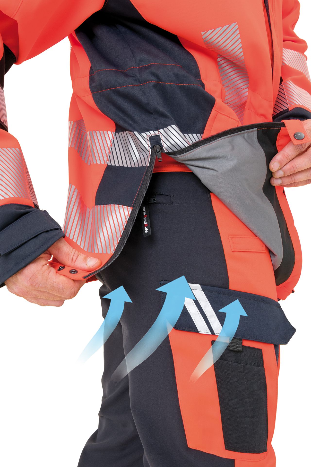 Niemöller und Abel PHOENIX PRO »PLUS« Hardshelljacke Warn- und Wetterschutz