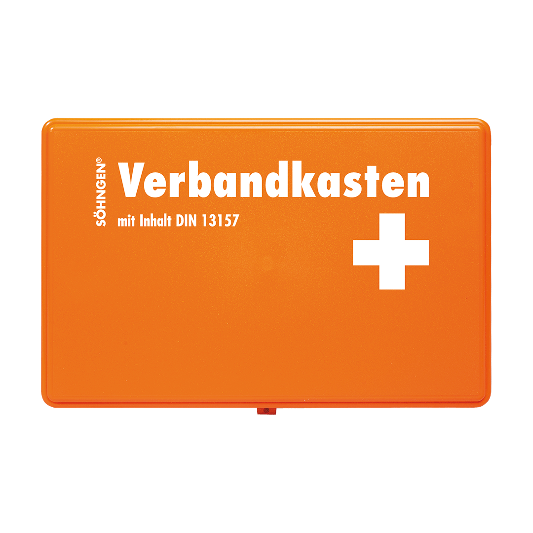 SÖHNGEN Betriebsverbandkasten KIEL Kunststoff DIN 13157 orange