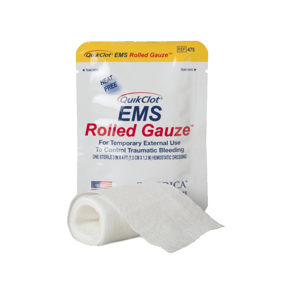 QuikClot® EMS Rolled Gauze