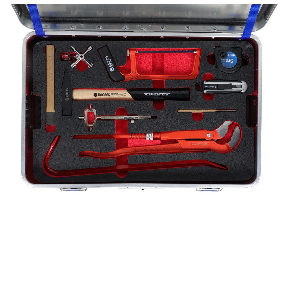 DÖNGES Handwerkzeugkasten DIN 14881-FWKa, komplett in Firebox