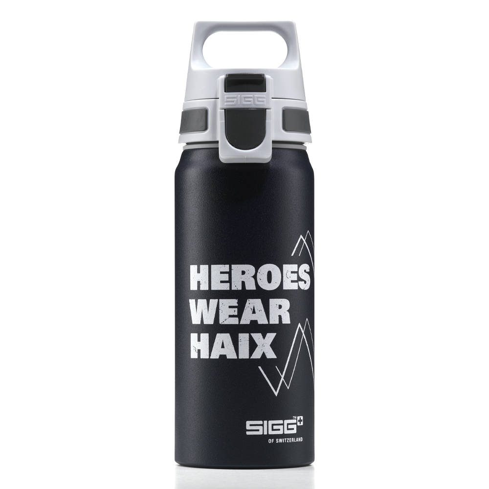 HAIX SIGG bottle blue Die praktische Outdoor-Flasche für Helden