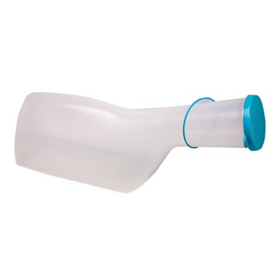 Urinflasche für Männer Plastik mit Deckel