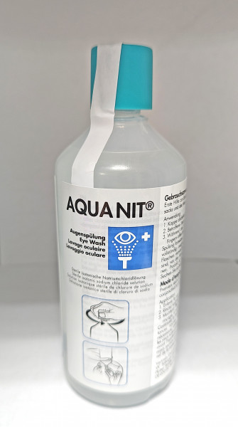 AquaNit Augen-Sofortspülung mit 250 ml Sterilwasser